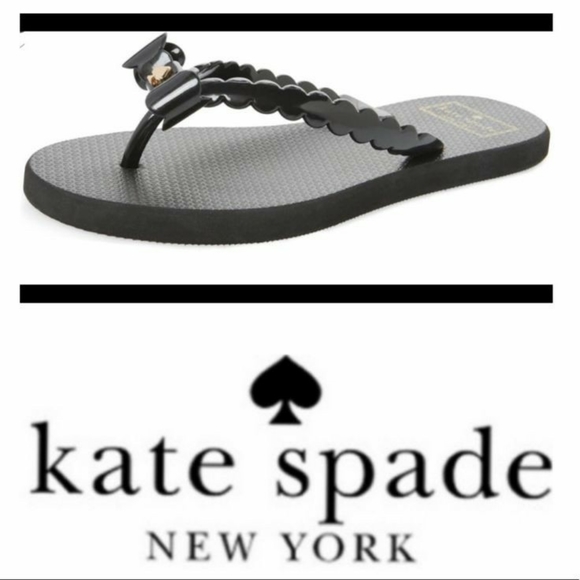 Kate Spade Scalloped Denise Flipflop - Picture 2 of 3